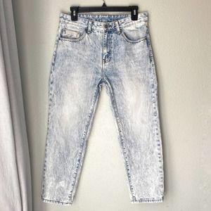 DR DENIM Otis Light Blue Wash Cropped Jeans G90 100% Cotton Men's Size 29 32